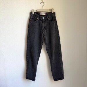 Levi's 550 Relaxed Fit Jeans Black SZ 29x30